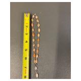 Elegant Gemstone Necklace w/ Sterling Silver 925 Chain