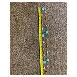 Sterling Silver 925 Turquoise Bead Pearl Long Necklace