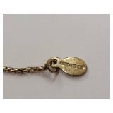 Sterling Silver Gold Tone Moon Phase Bracelet 925