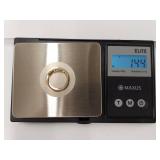 Gold-Tone Sterling Silver Mama Ring with Sparkling Stones