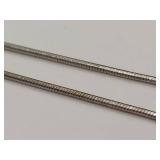 Sterling Silver Necklace with Opal Gemstone Pendant