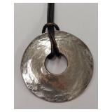 Sterling Silver Pendant Chile 999 Fine Silver