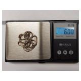 Sterling Silver Box Chain Necklace 18"