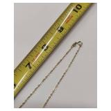 Sterling Silver Heart Necklace with Elegant Chain