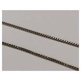 Sterling Silver Nameplate Necklace