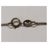 Sterling Silver Nameplate Necklace