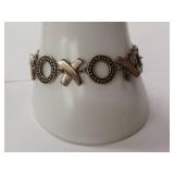 Sterling Silver XOXO Bracelet