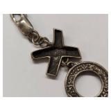 Sterling Silver XOXO Bracelet