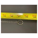 Blue Stones and Sterling Silver Necklace