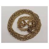 Sterling Silver 925 Gold-Plated Chain Necklace