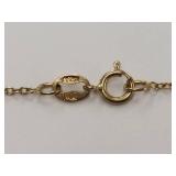 Sterling Silver 925 Gold-Plated Chain Necklace