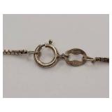 Sterling Silver Box Chain Necklace
