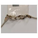 Sterling Silver Snake Chain Necklace Italy