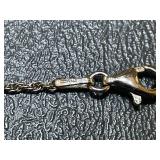 Sterling Silver Amethyst Pendant Necklace ATI 925