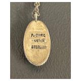 Navajo P. Chee Sterling Silver Necklace