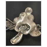 Vintage Sterling Silver Grape Cluster Bracelet