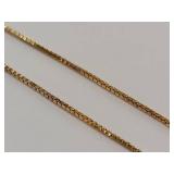 Gold Tone Sterling Sliver Pendant Necklace Medallion Filigree Flower Design Set w/ Gemstones