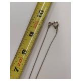 Sterling Silver Flower Pendant Necklace with Pearl