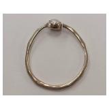 925 Sterling Silver Pearl Ring Minimalist Design