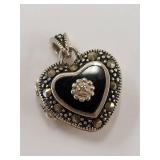 Sterling Silver Heart Locket