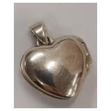 Sterling Silver Heart Locket