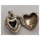 Sterling Silver Heart Locket