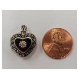 Sterling Silver Heart Locket