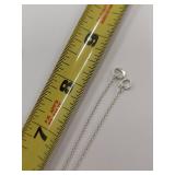 Sterling Silver Ball Pendant Necklace FAS 925 Thai Design