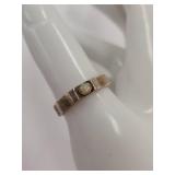 Opal Inlay 925 Sterling Silver Ring