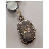 Sterling Silver, Multicolored Freshwater Pearl Necklace