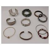 Costume Jewelry Bracelet Lot of 10