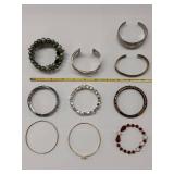 Costume Jewelry Bracelet Lot of 10
