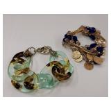 Vintage and Modern Costume Jewelry Bracelet Lot