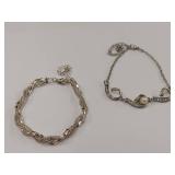 Costume Jewelry Bracelets Assortment 10 Items