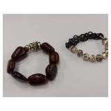 Costume Jewelry Bracelets Assortment 10 Items