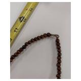 Huge Statement Handcrafted Resin & Wood Bead Necklace