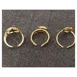 Lot of 40+ Fashion Costume Jewelry Rings & Some Sterling Silver Rings