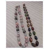 Colorful Beaded Costume Jewelry Necklaces
