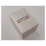 Sterling Silver Necklace with Genuine Blue Topaz Pendant