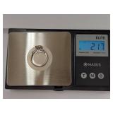 Sterling Silver Ring with Pink Cushion Gemstone