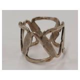 Sterling Silver Openwork Design Ring