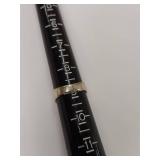 Vintage Sterling Silver Italian Ring Triangular Pattern