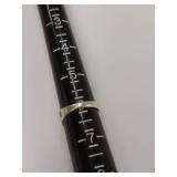 Elegant Sterling Silver Ring with Oval Red Stone