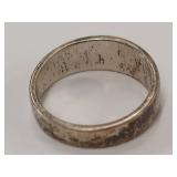 Sterling Silver Cross Ring Religious Symbol Jewelry