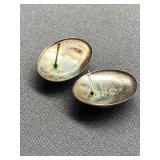 Vintage Sterling Silver 925 Turquoise Earrings