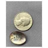 Vintage Sterling Silver 925 Turquoise Earrings