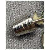 Vintage Nautical Charm Bracelet with Turquoise Accent & some Sterling 925