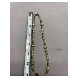 Handcrafted Beaded Sterling Silver 925 Necklace