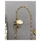 Assorted Signed Gold tone, Silver tone & faux Pearl Necklaces