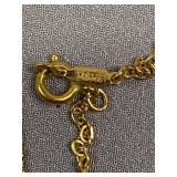 Assorted Signed Gold tone, Silver tone & faux Pearl Necklaces